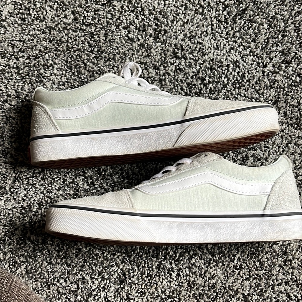 Light Mint Vans